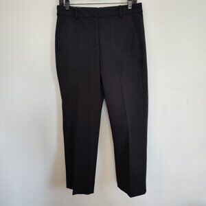 Ladies SZ 8P J Crew Factory Black Straight -Leg Kallie Pant